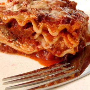 homemade lasagna