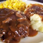 Hamburger Steak with Onions and Gravy