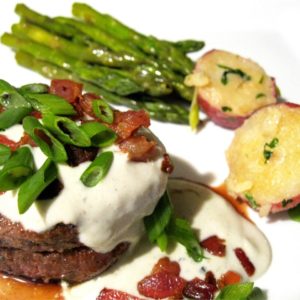 grilled filet mignon