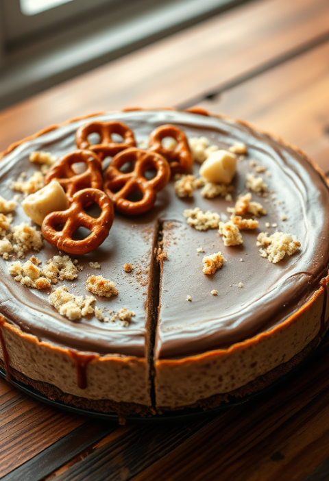 4-Inch Chocolate Peanut Butter Cheesecake — Gran Cooks