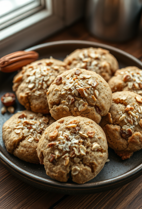 Almond, Date & Coconut Cookies — Gran Cooks