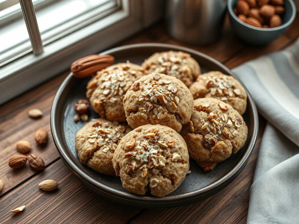 Almond, Date & Coconut Cookies — Gran Cooks