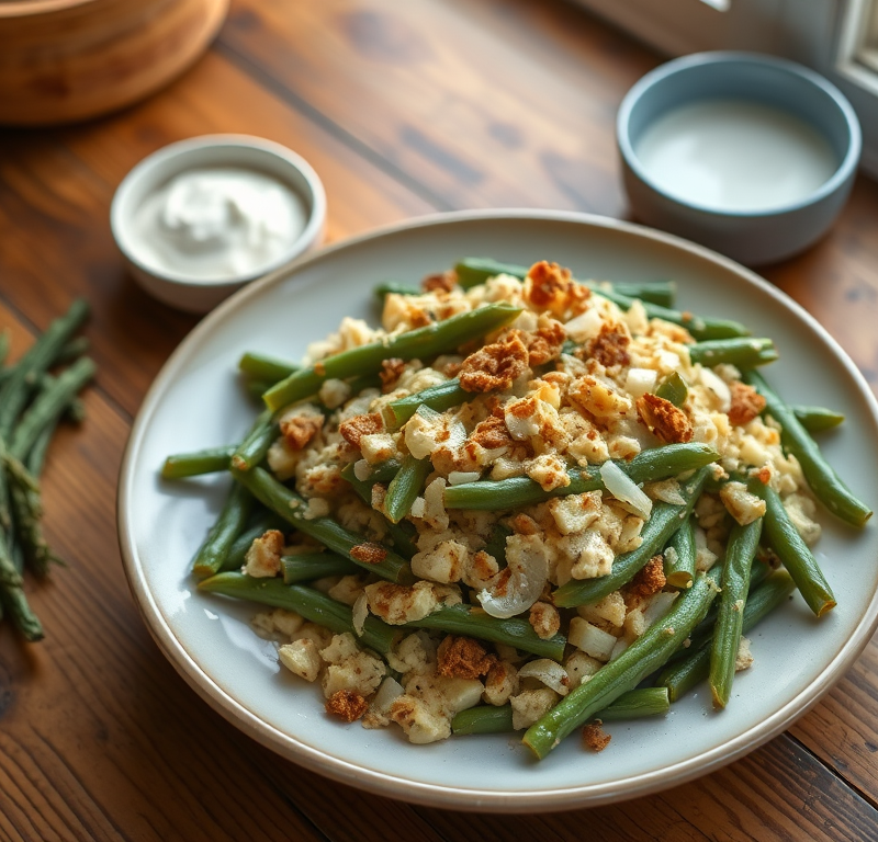 Angie's Popular Green Bean Casserole — Gran Cooks