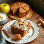 Eggless Carrot Cake