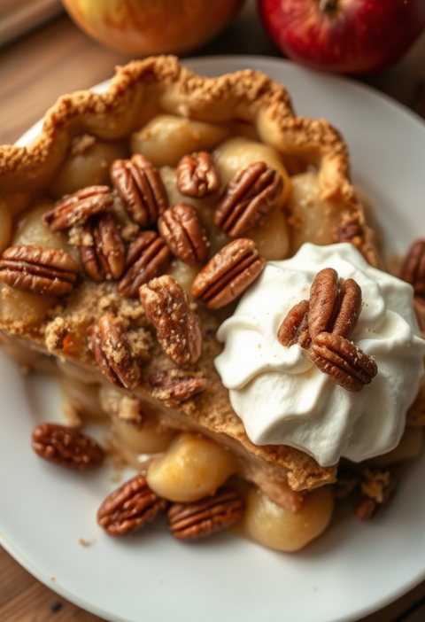Apple Pie With Pecans Recipe — Gran Cooks