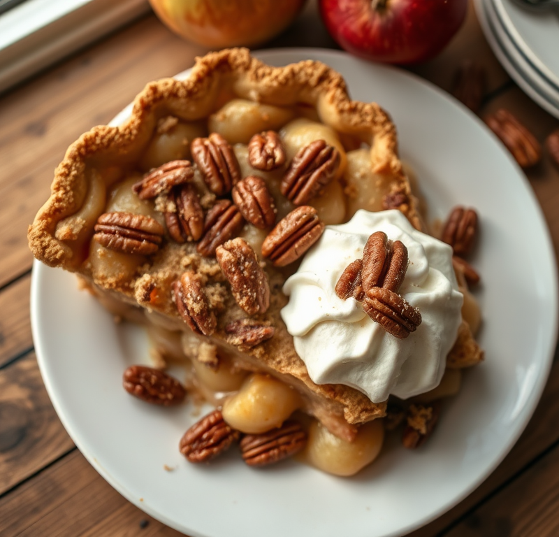 Apple Pie With Pecans Recipe — Gran Cooks