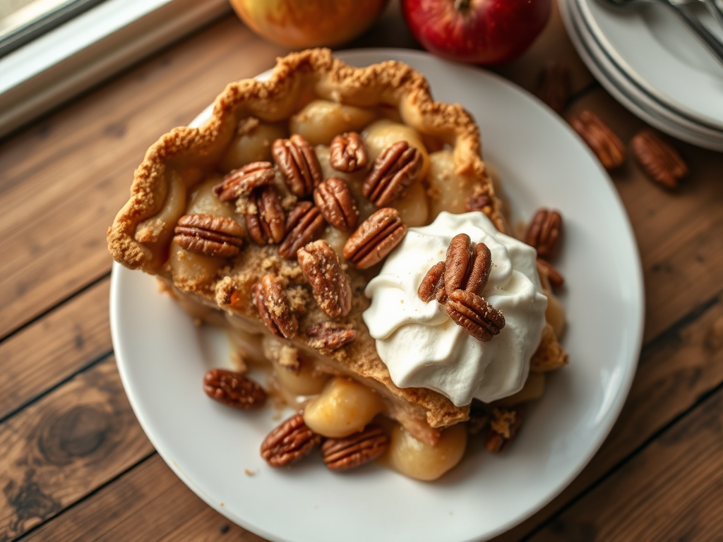 Apple Pie With Pecans Recipe — Gran Cooks