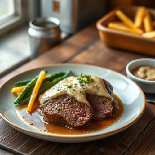 Baked Beef Tenderloin With Diane Sauce — Gran Cooks