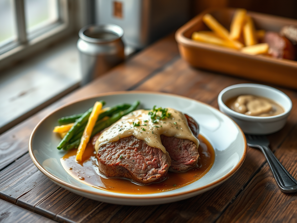 Baked Beef Tenderloin With Diane Sauce — Gran Cooks