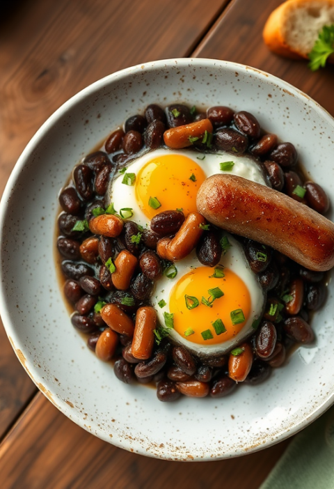 Baked Black Beans And Sausage Recipe — Gran Cooks