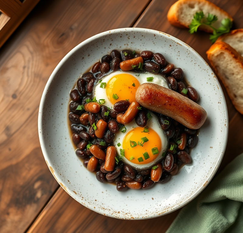 Baked Black Beans And Sausage Recipe — Gran Cooks