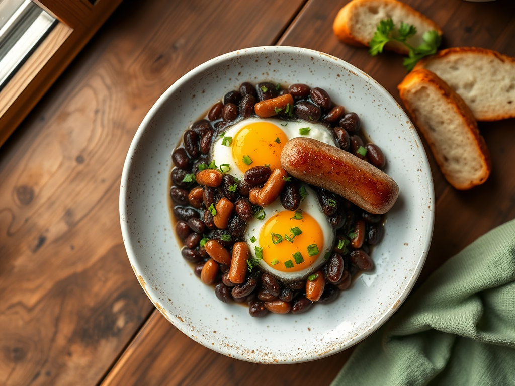 Baked Black Beans And Sausage Recipe — Gran Cooks