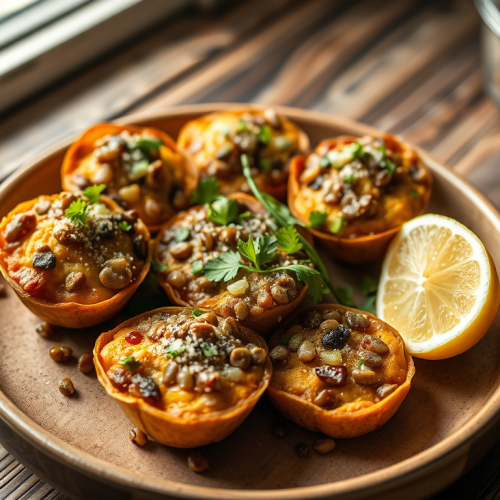 Baked Lentil Munchies — Gran Cooks