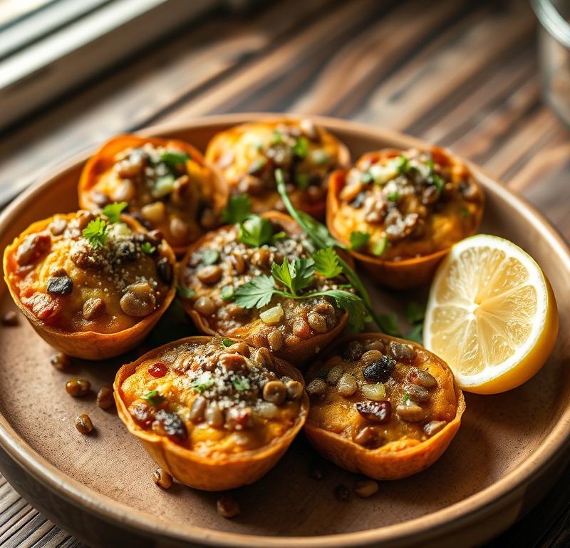 Baked Lentil Munchies — Gran Cooks