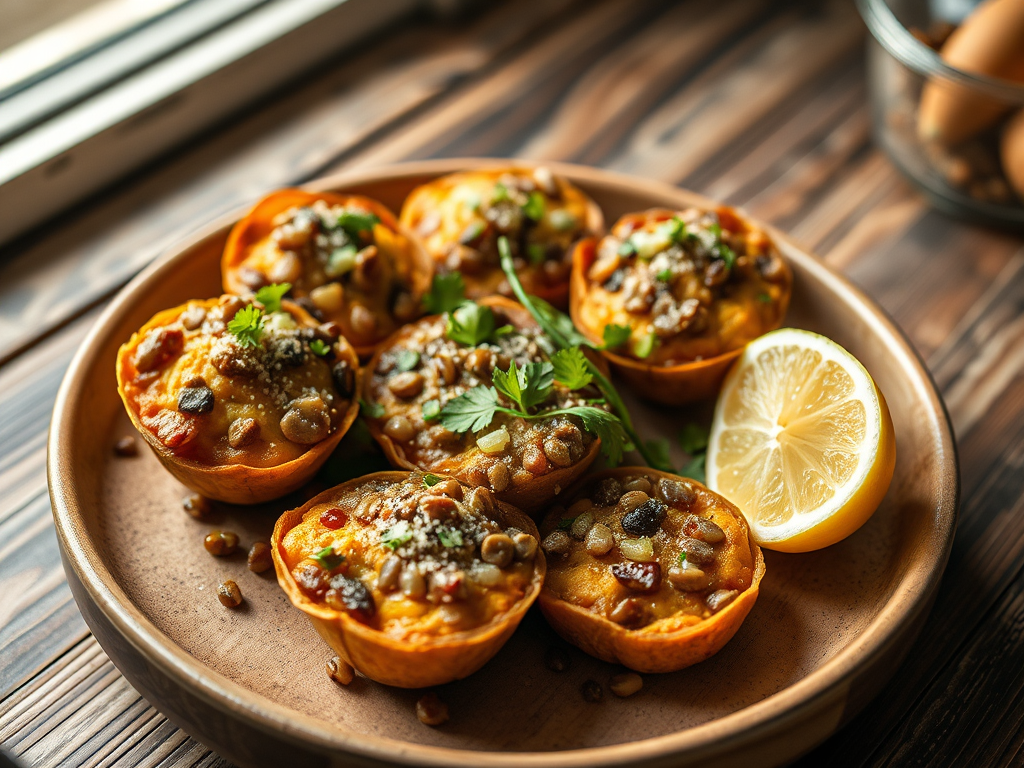 Baked Lentil Munchies — Gran Cooks
