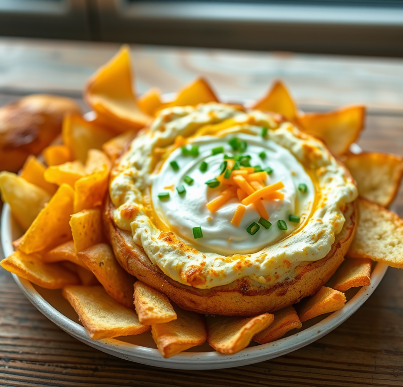 Baked Potato Dip — Gran Cooks