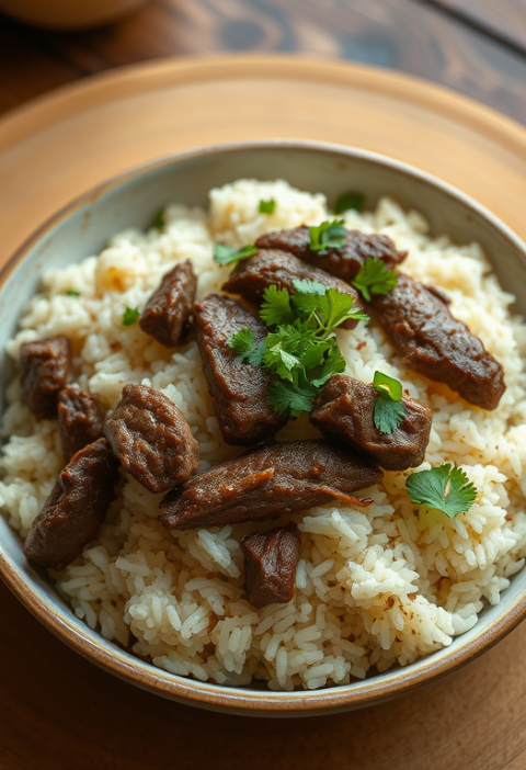 Beef Flavored Rice — Gran Cooks