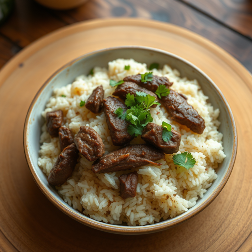 Beef Flavored Rice — Gran Cooks