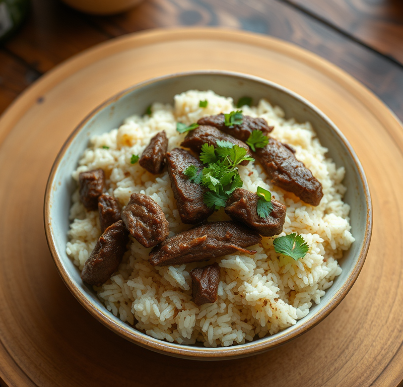 Beef Flavored Rice — Gran Cooks