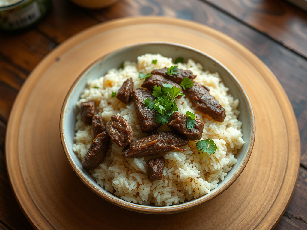 Beef Flavored Rice — Gran Cooks