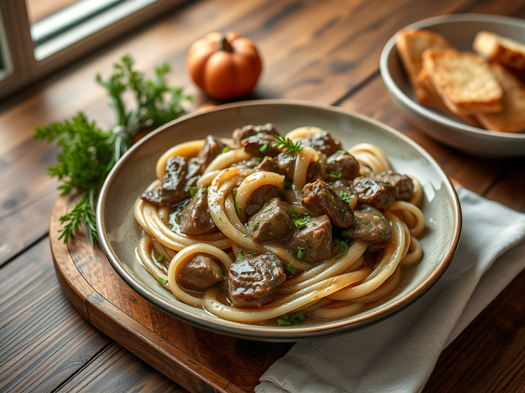 Beef Stroganoff — Gran Cooks