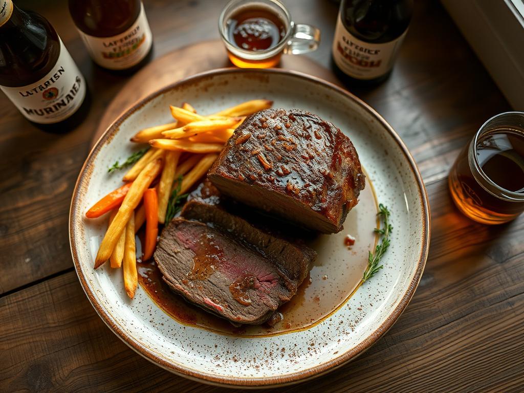 Beer Marinated Beef Roast — Gran Cooks