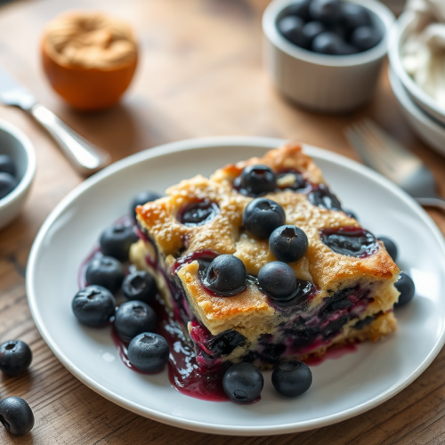 Blueberry And Bread Pudding Recipe — Gran Cooks