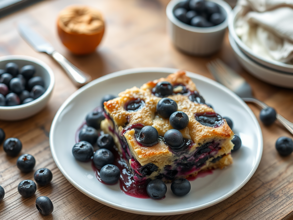 Blueberry And Bread Pudding Recipe — Gran Cooks