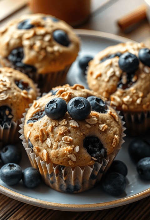 Blueberry- Cinnamon Muffins — Gran Cooks