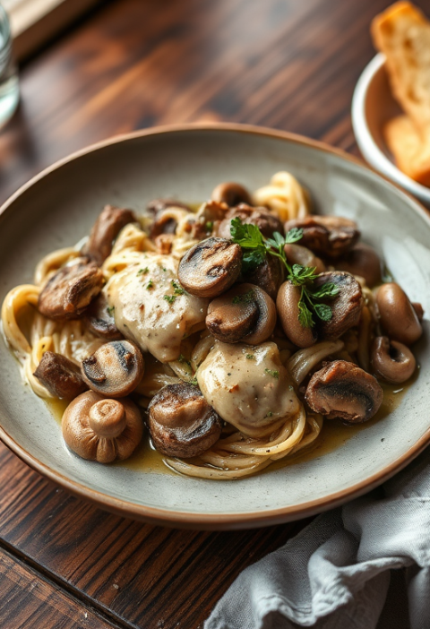 Boyfriend Bait Beef Stroganoff — Gran Cooks