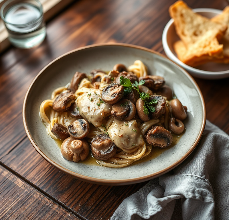 Boyfriend Bait Beef Stroganoff — Gran Cooks
