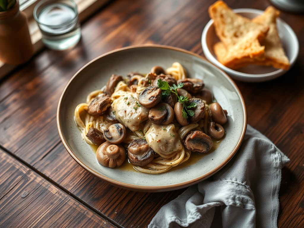 Boyfriend Bait Beef Stroganoff — Gran Cooks
