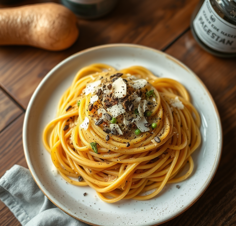 Cacio E Pepe Spaghetti Squash — Gran Cooks