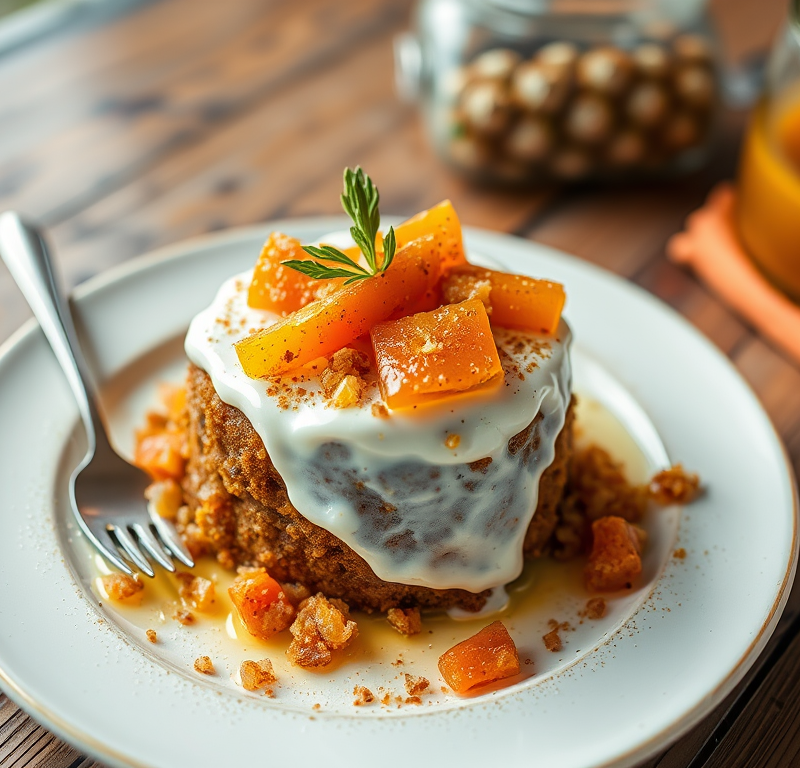 Carrot Cake Granita — Gran Cooks