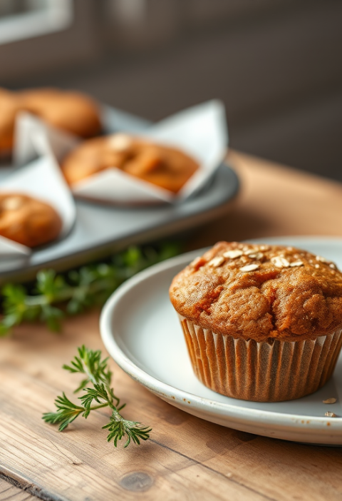 Carrot Mini Muffins Without Eggs — Gran Cooks