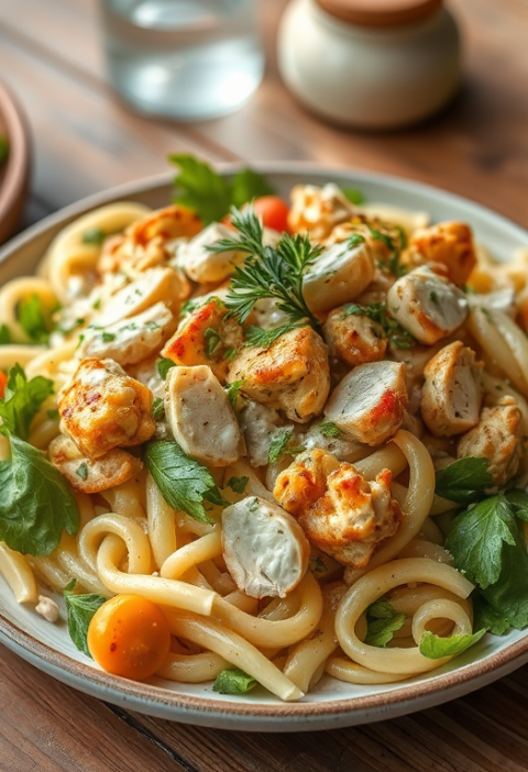 Chicken Caesar Pasta Salad — Gran Cooks