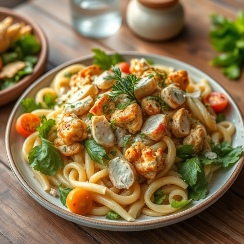 Chicken Caesar Pasta Salad — Gran Cooks