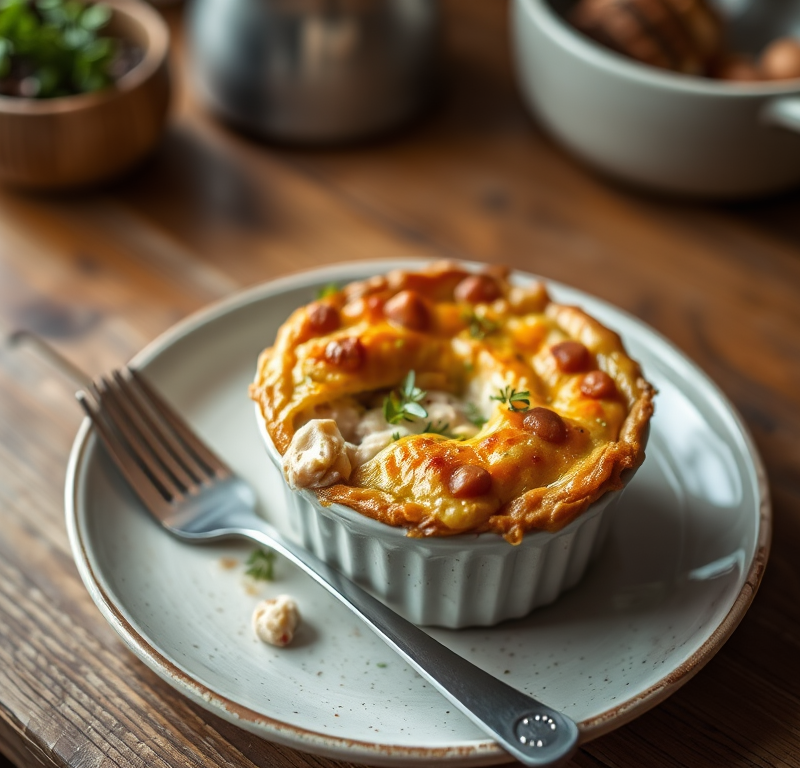 Chicken Pot Pie with Sweet Potato Crust — Gran Cooks