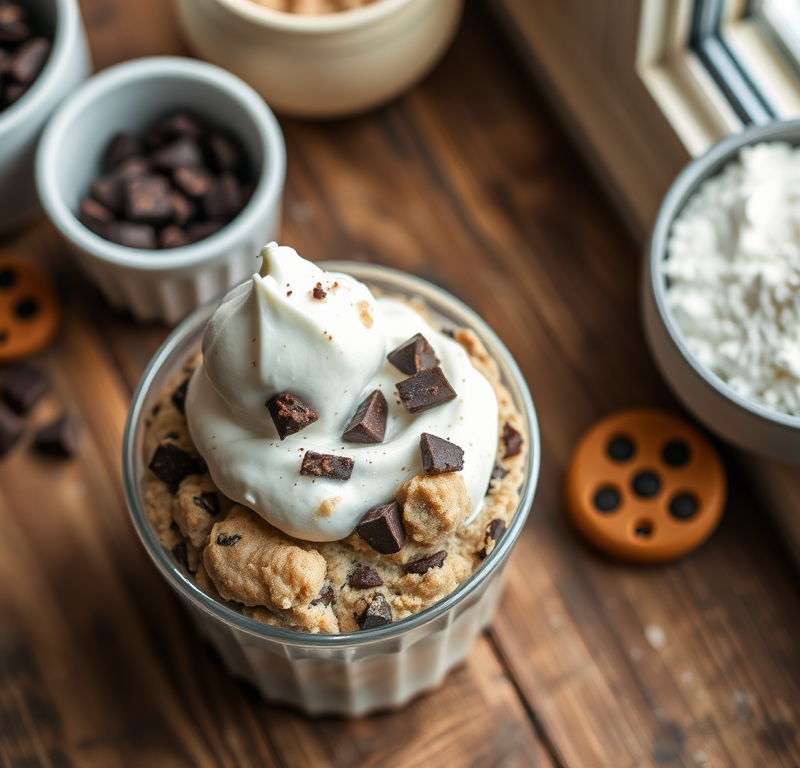 Chocolate Chunk Cookie Dough Frozen Yogurt — Gran Cooks