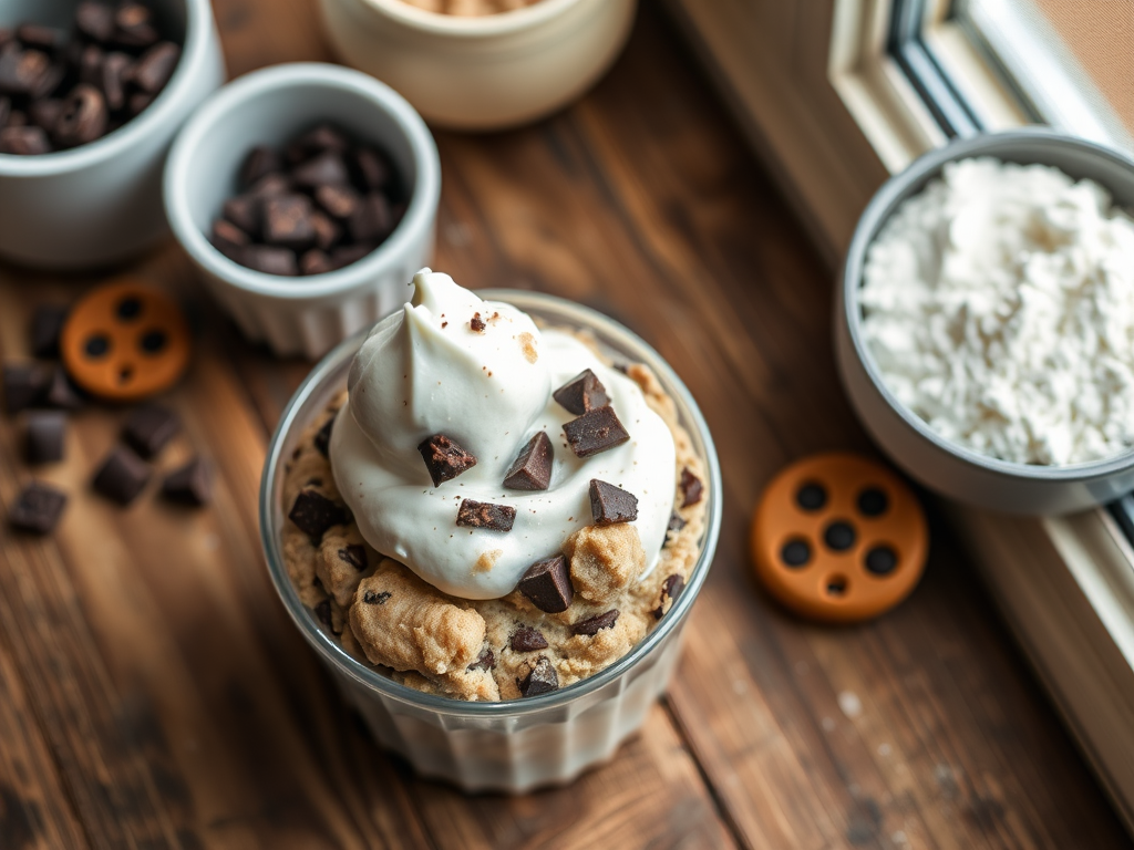 Chocolate Chunk Cookie Dough Frozen Yogurt — Gran Cooks