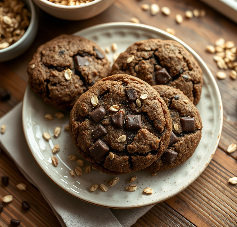 Chocolate Oatmeal Cookies — Gran Cooks