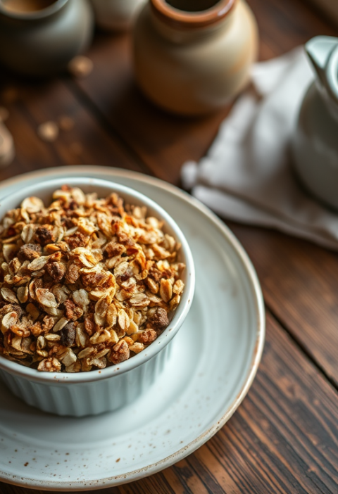 Cinnamon Stove Top Granola — Gran Cooks