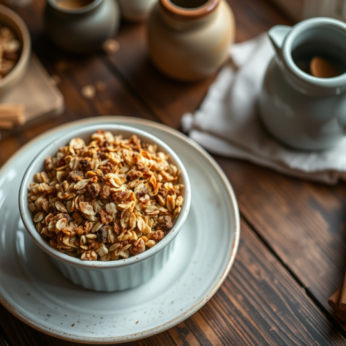 Cinnamon Stove Top Granola — Gran Cooks