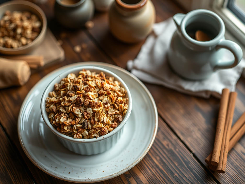 Cinnamon Stove Top Granola — Gran Cooks