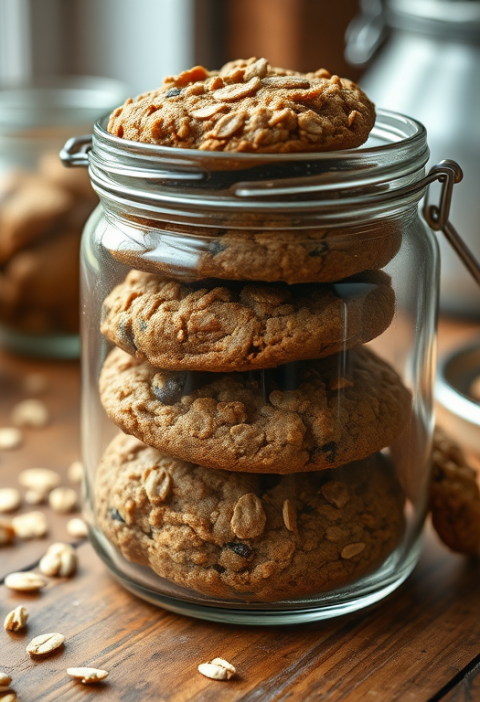 Country Oatmeal Cookies in a Jar — Gran Cooks