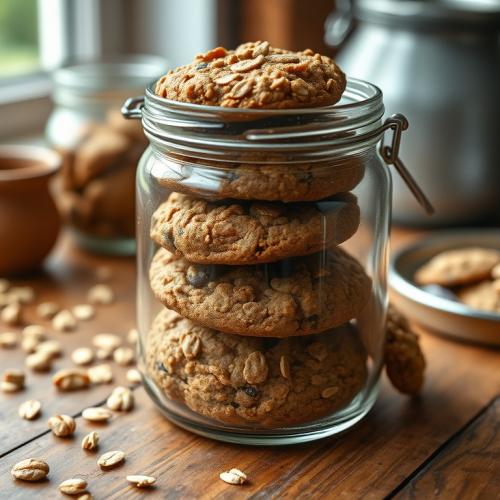 Country Oatmeal Cookies in a Jar — Gran Cooks