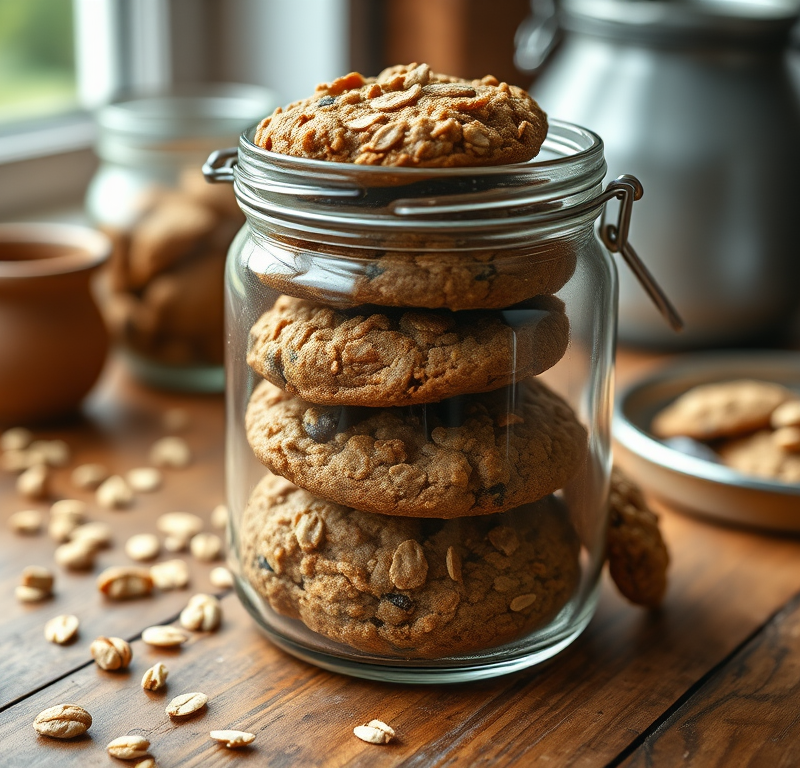 Country Oatmeal Cookies in a Jar — Gran Cooks