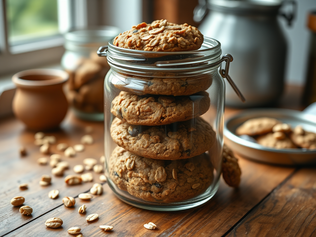Country Oatmeal Cookies in a Jar — Gran Cooks