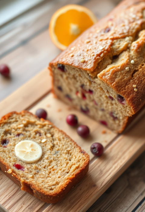 Cranberry Orange Banana Bread — Gran Cooks