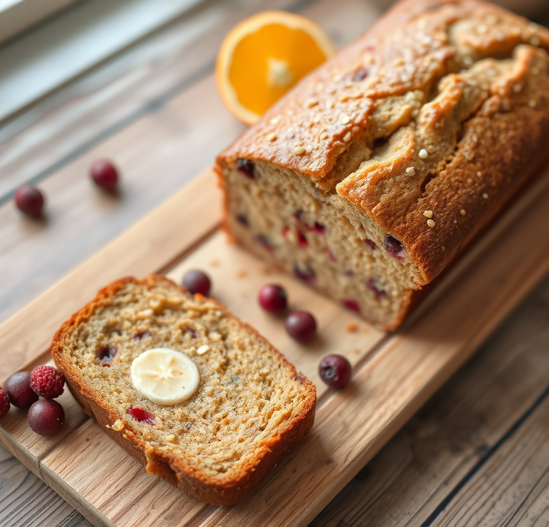 Cranberry Orange Banana Bread — Gran Cooks